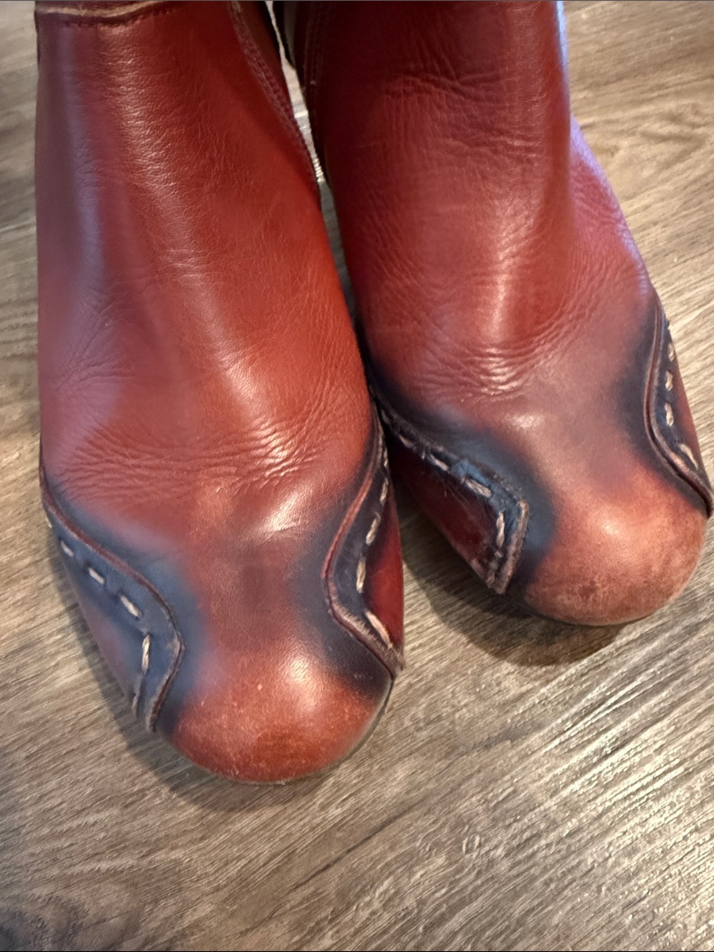 Pikolinos Fashion Boots Heeled Mid Calf Leather Zip Womens US 7.5 EU 38 - Picture 3 of 7